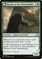 Hermit of the Natterknolls // Lone Wolf of the Natterknolls #209