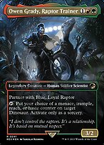 Owen Grady, Raptor Trainer #41