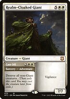 Realm-Cloaked Giant // Cast Off #70