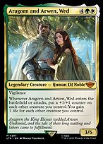 Aragorn and Arwen, Wed #287