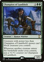 Champion of Lambholt #284