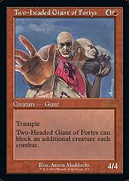 Two-Headed Giant of Foriys #472