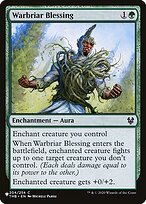 Warbriar Blessing #THB-204
