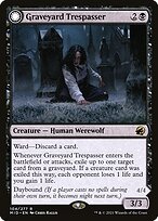 Graveyard Trespasser // Graveyard Glutton #104