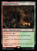 Sheltered Thicket #895