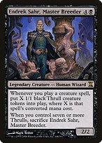 Endrek Sahr, Master Breeder #106