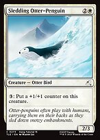 Sledding Otter-Penguin #273