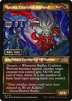 Radha, Coalition Warlord #185z