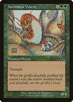 Yavimaya Wurm #120