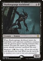 Shadowgrange Archfiend #22