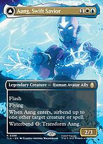 Aang, Swift Savior // Aang and La, Ocean's Fury #298