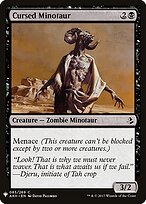 Cursed Minotaur #AKH-85