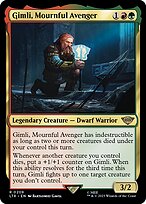 Gimli, Mournful Avenger #209