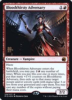 Bloodthirsty Adversary #129s