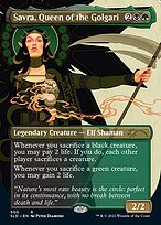 Savra, Queen of the Golgari #500
