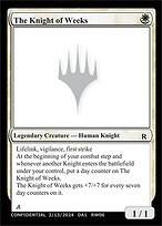 The Knight of Weeks #RW06
