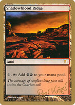 Shadowblood Ridge #pk326