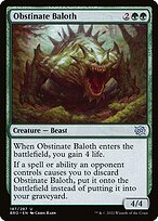 Obstinate Baloth #187