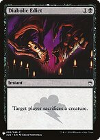 Diabolic Edict #A25-85