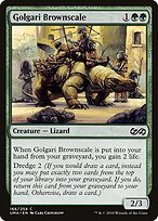 Golgari Brownscale #166