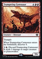 Trumpeting Carnosaur #171s