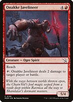 Onakke Javelineer #156