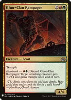Ghor-Clan Rampager #MM3-165