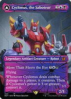 Cyclonus, the Saboteur // Cyclonus, Cybertronian Fighter #23