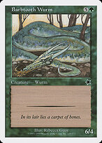 Barbtooth Wurm #125