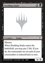 Shedding Snake #CB05