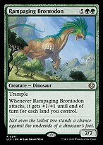 Rampaging Brontodon #247