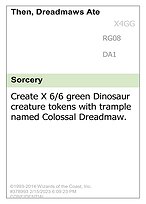 Then, Dreadmaws Ate Everyone #RG08