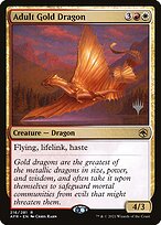 Adult Gold Dragon #216p