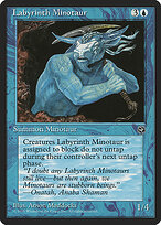 Labyrinth Minotaur #30a