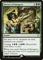 Decree of Savagery #156
