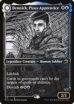 Dennick, Pious Apprentice // Dennick, Pious Apparition #317