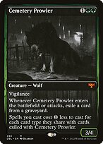 Cemetery Prowler #458