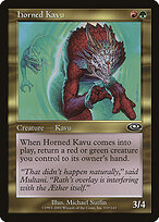 Horned Kavu #110