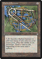 Barbed Sextant #312