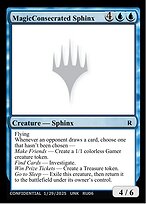 MagicConsecrated Sphinx #RU06a