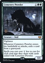 Cemetery Prowler #191s