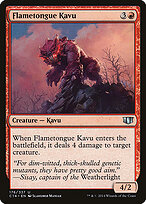 Flametongue Kavu #176
