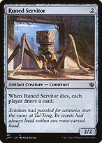 Runed Servitor #481