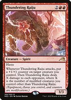 Thundering Raiju #166p
