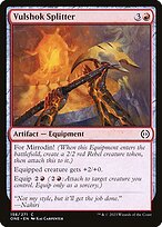 Vulshok Splitter #156