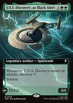 U.S.S. Discovery, at Black Alert #474