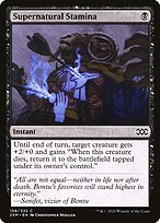 Supernatural Stamina #108
