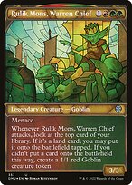Rulik Mons, Warren Chief #357