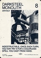Darksteel Monolith #102