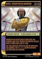 Worf, Honor-Bound Warrior #390